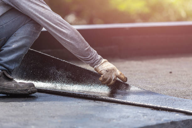 Professional Crawl Space Encapsulation technician working in Crest View Heights, NY